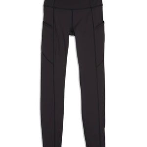 Lululemon High Waisted Fast And Free High Rise Leggings, with pockets!